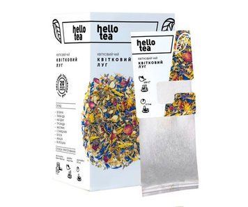 Квітковий чай Hello Tea Квітковий луг 20 фільтр пакетів 248 фото
