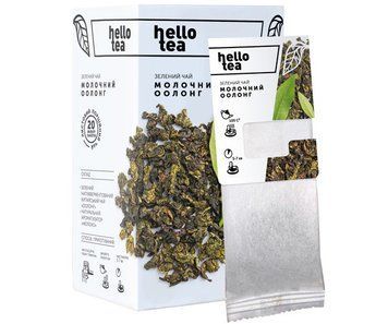 Зелений чай Hello Tea Молочний Оолонг 20 фільтр пакетів 253 фото