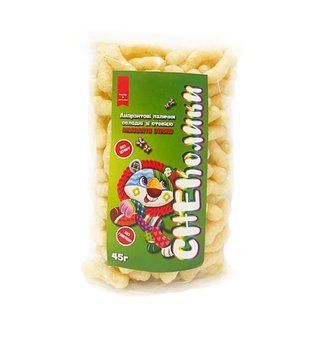 Амарантові палички СНЕКолики солодкі зі стевією, Gluten Free, 45 г 056 фото