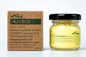 Крем масляний для рук Vins Жива 40мл 717 фото