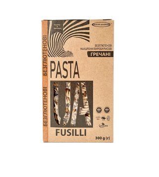Рисова безглютенова паста з гречкою, Fusilly 300г, Healthy Generation 468 фото