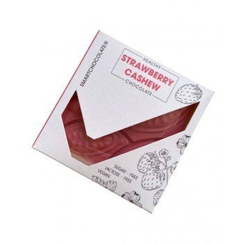 SmartChocolate&reg; ПОЛУНИЦЯ & КЕШ'Ю без цукру 75г 169 фото