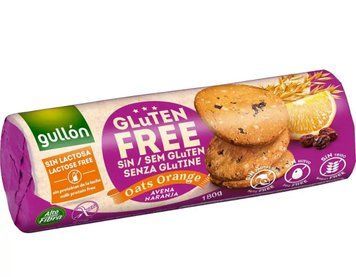 Печиво GULLON Sin Gluten Oats Orange без глютену, 180 г 021 фото