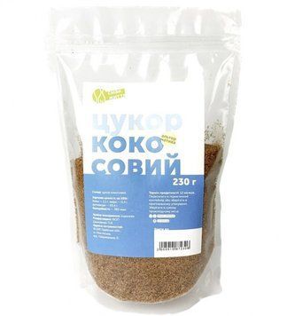 Кокосовий цукор Смак життя 230гр 573 фото
