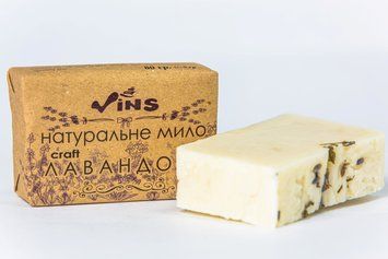 Мило Vins з ефірною олією лаванди 80 г 727 фото
