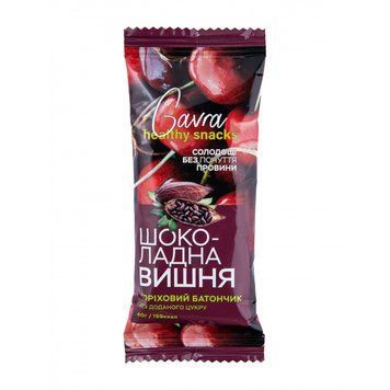 Батончик Gavra Шоколадна вишня 076 фото