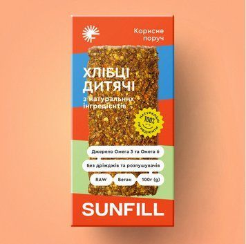 Хлібці Дитячі Sunfill 192 фото