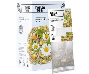 Трав'яний чай Hello tea Альпійский луг 20 фільтр пакетів 243 фото